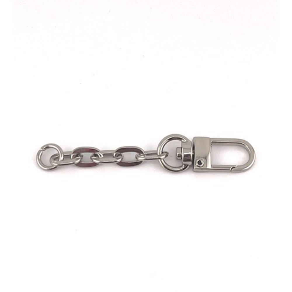 NEW Silver Tone Purse Strap Extender Lobster Clasp Swivel 3 inch